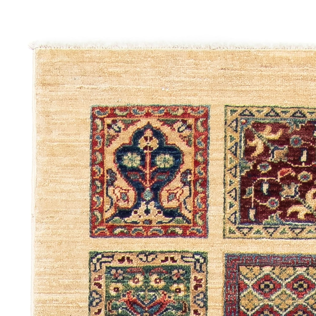 Alfombra de pasillo Alfombra persa - Nómada - 283 x 75 cm - beige