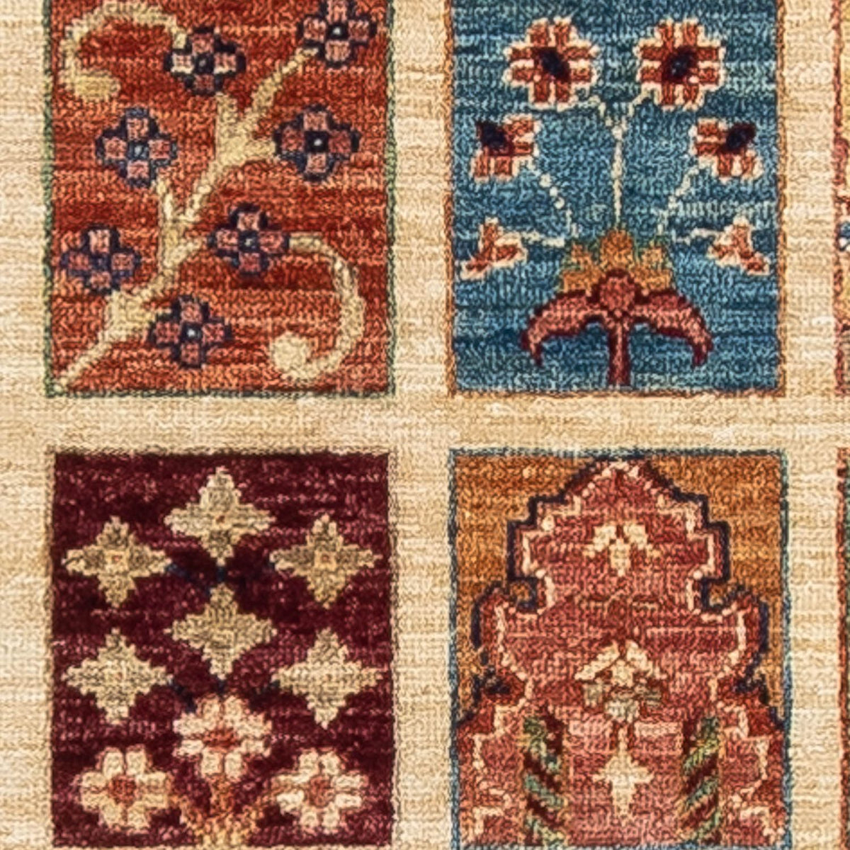 Alfombra de pasillo Alfombra persa - Nómada - 291 x 80 cm - beige