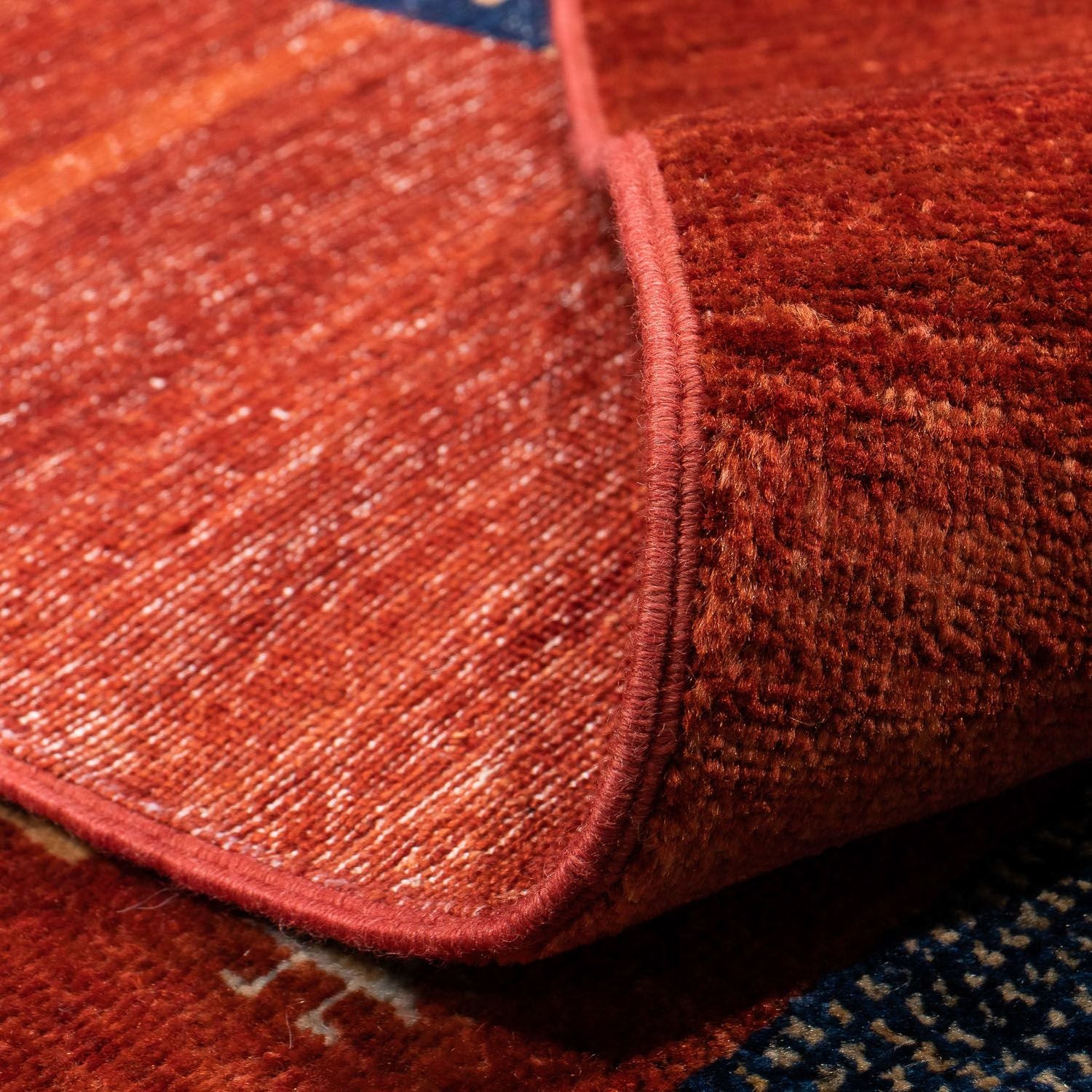 Alfombra Ziegler - 217 x 165 cm - rojo oscuro
