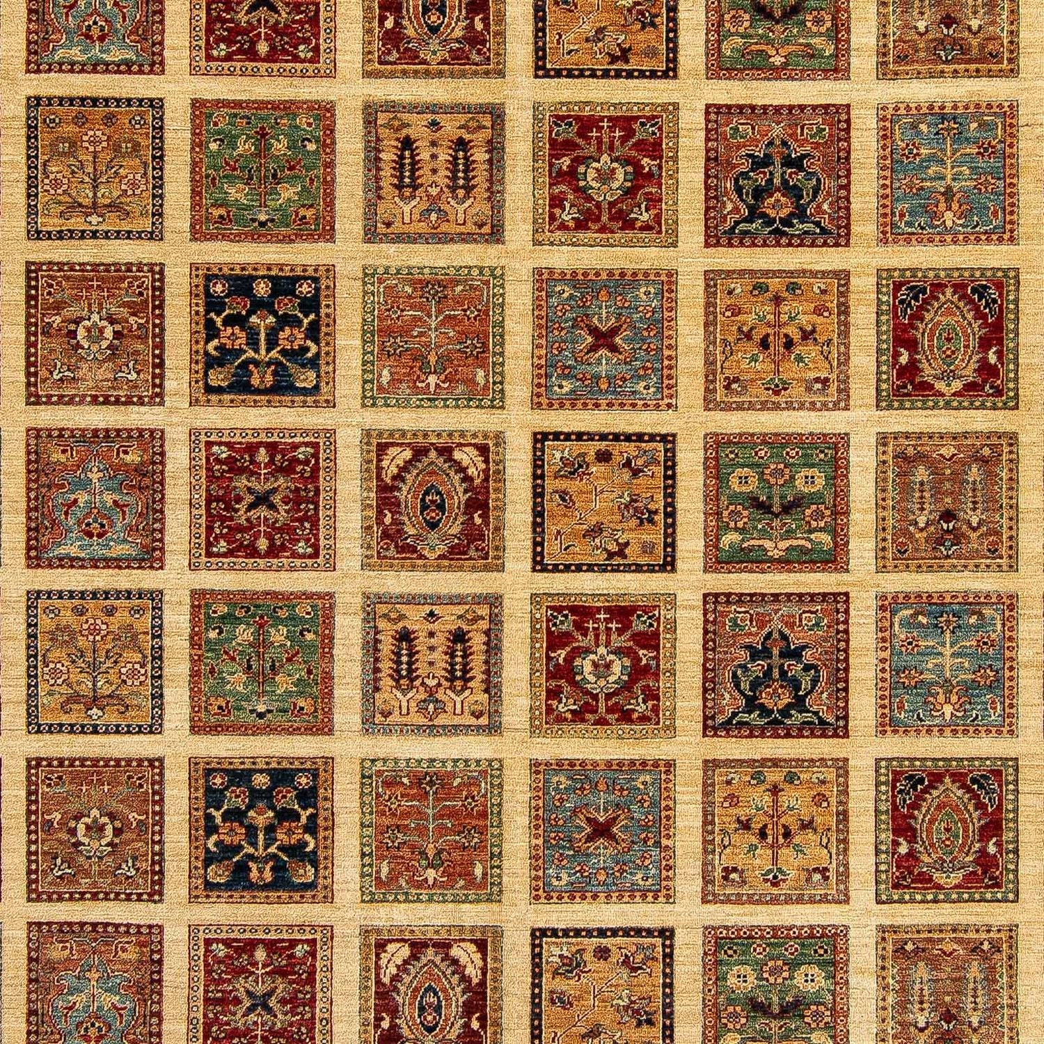 Alfombra persa - Nómada cuadrado  - 325 x 306 cm - beige