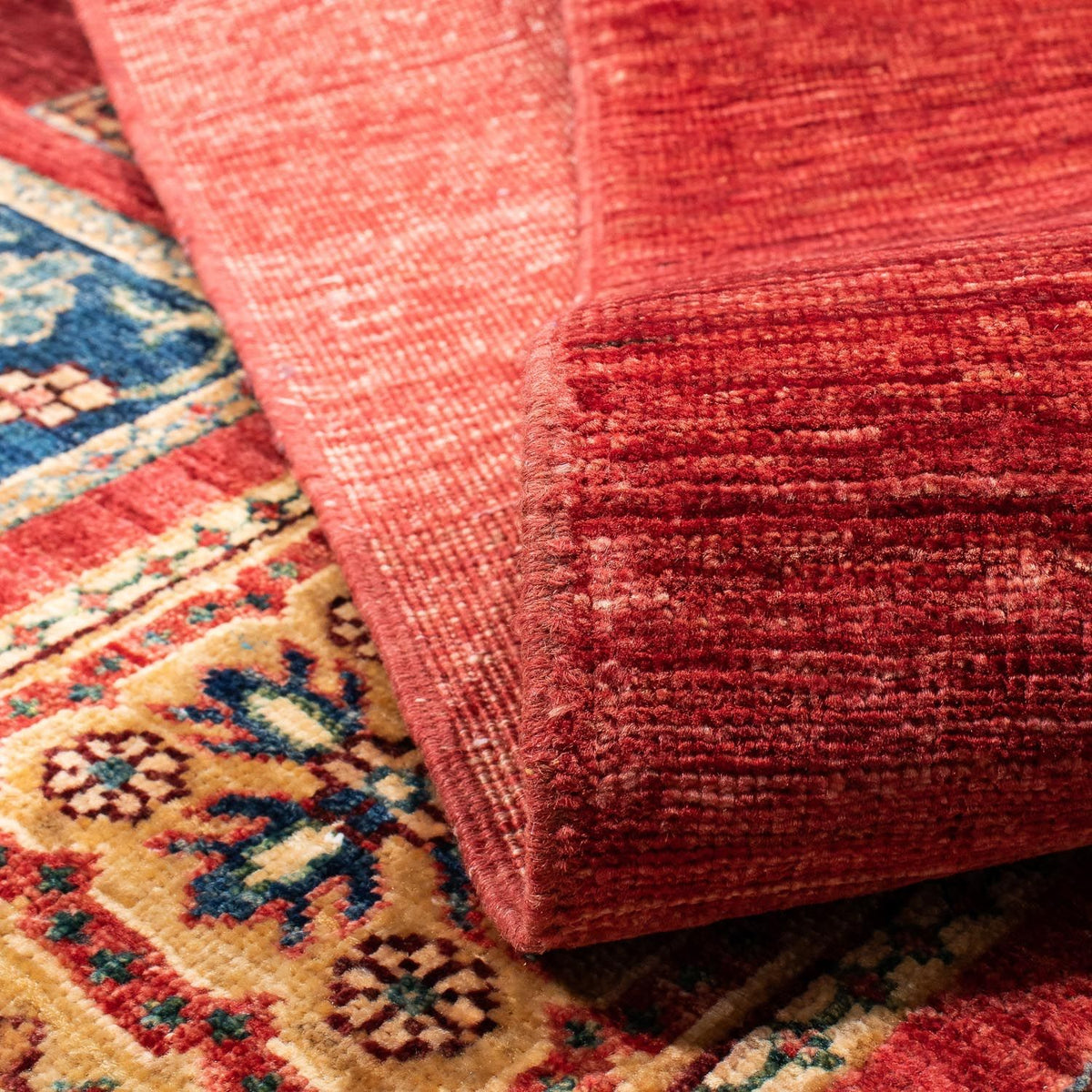 Alfombra Ziegler - 237 x 170 cm - rojo oscuro