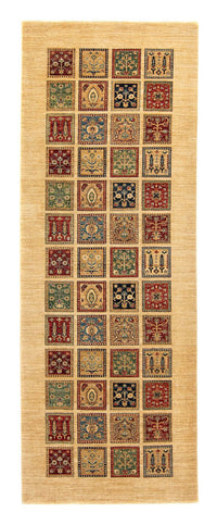 Alfombra de pasillo Alfombra persa - Nómada - 360 x 128 cm - beige