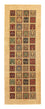 Alfombra de pasillo Alfombra persa - Nómada - 360 x 128 cm - beige