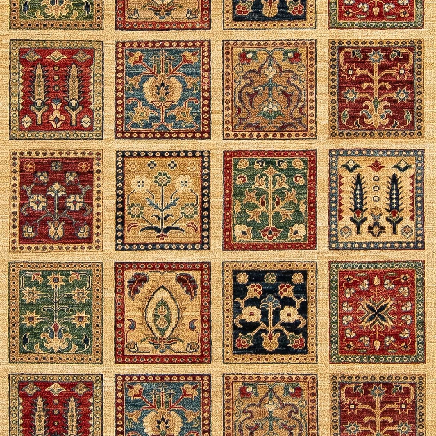 Alfombra de pasillo Alfombra persa - Nómada - 360 x 128 cm - beige