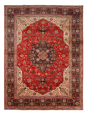 Alfombra Persa - Tabriz - Real - 490 x 352 cm - rojo