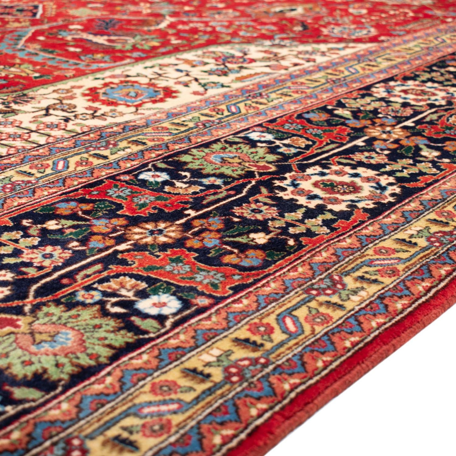 Alfombra Persa - Tabriz - Real - 490 x 352 cm - rojo