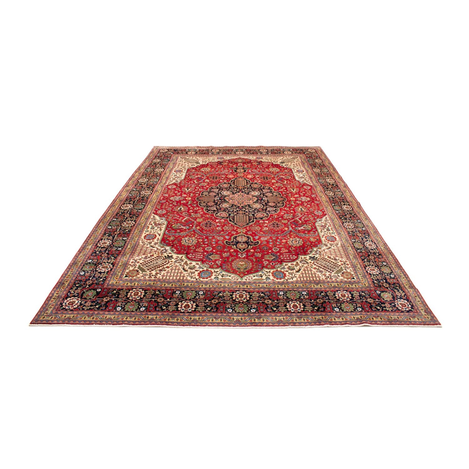 Alfombra Persa - Tabriz - Real - 490 x 352 cm - rojo