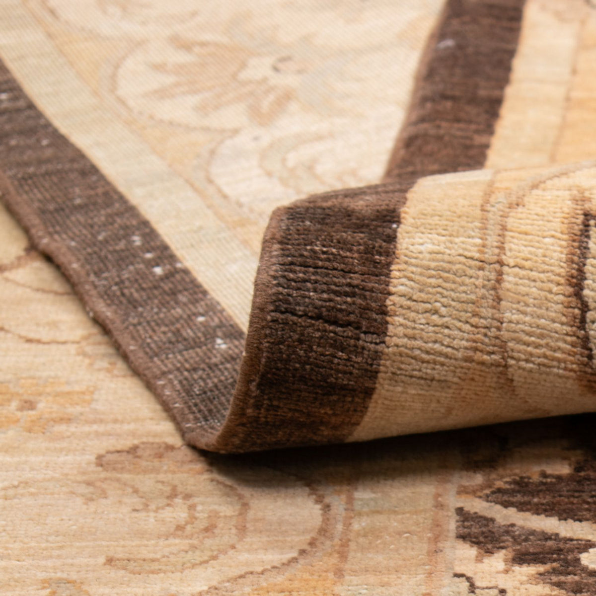 Alfombra Ziegler - 465 x 368 cm - marrón