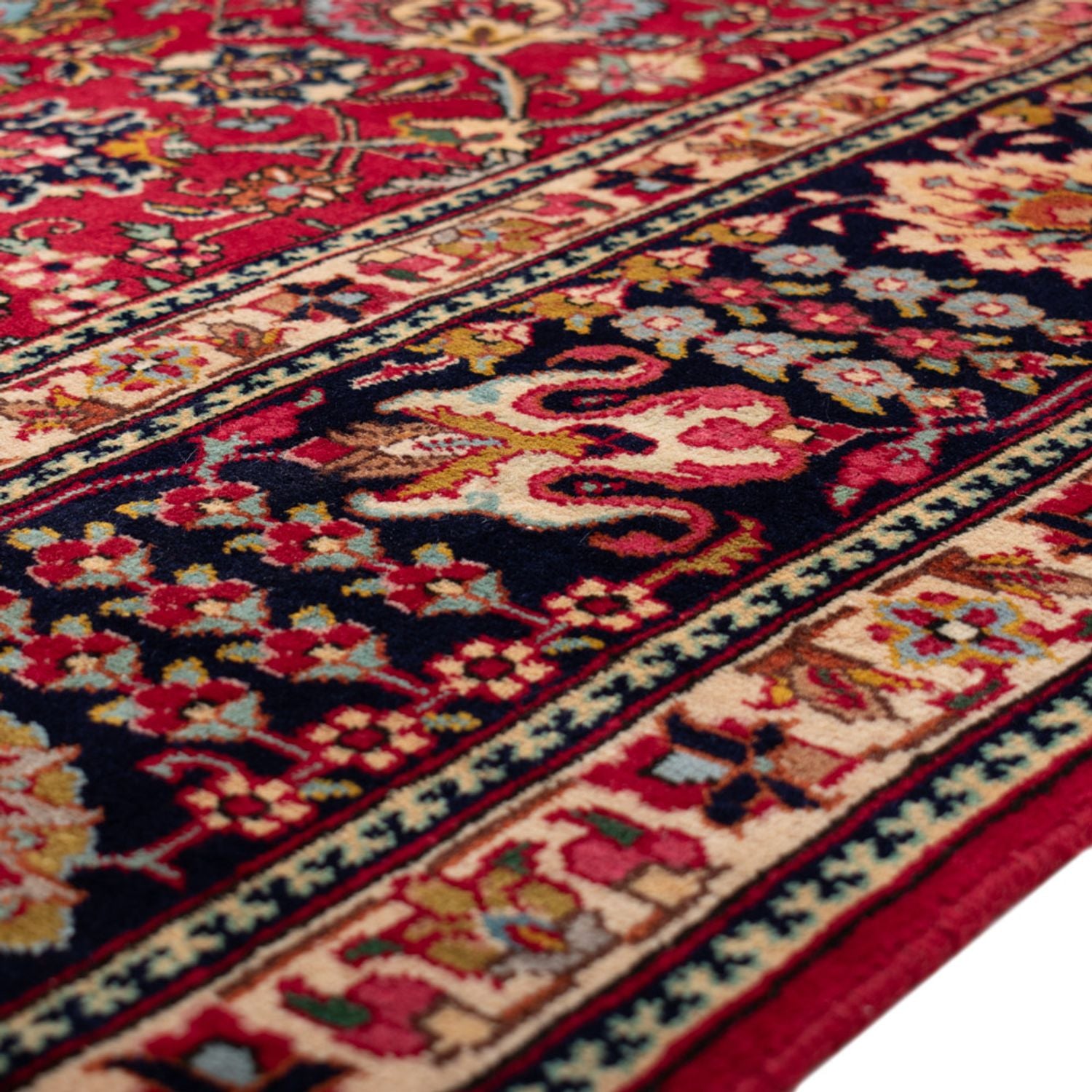 Alfombra Persa - Tabriz - Real - 492 x 306 cm - rojo