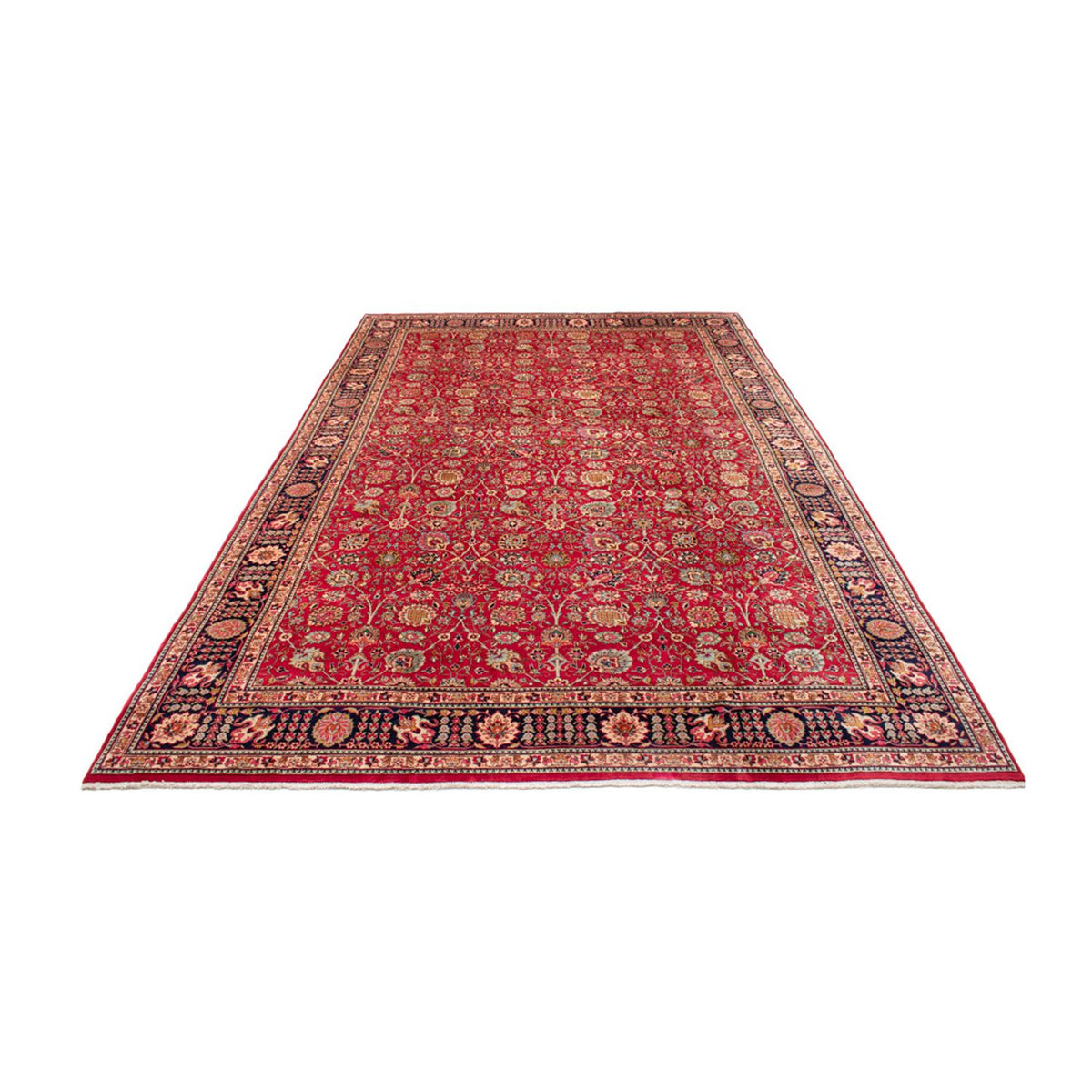 Alfombra Persa - Tabriz - Real - 492 x 306 cm - rojo