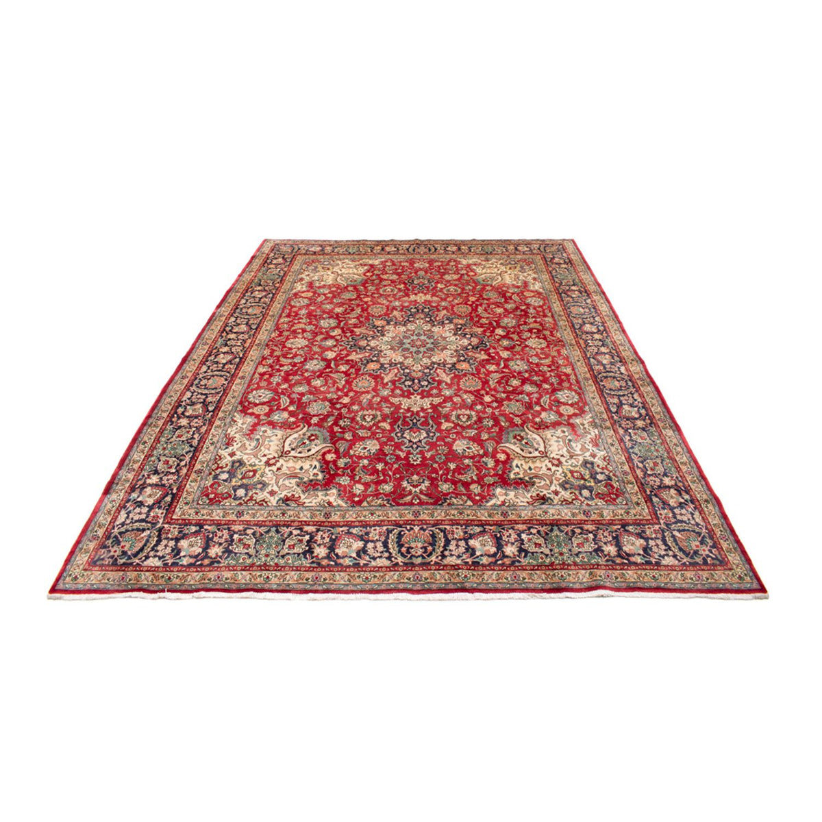 Alfombra persa - Tabriz - 434 x 343 cm - rojo