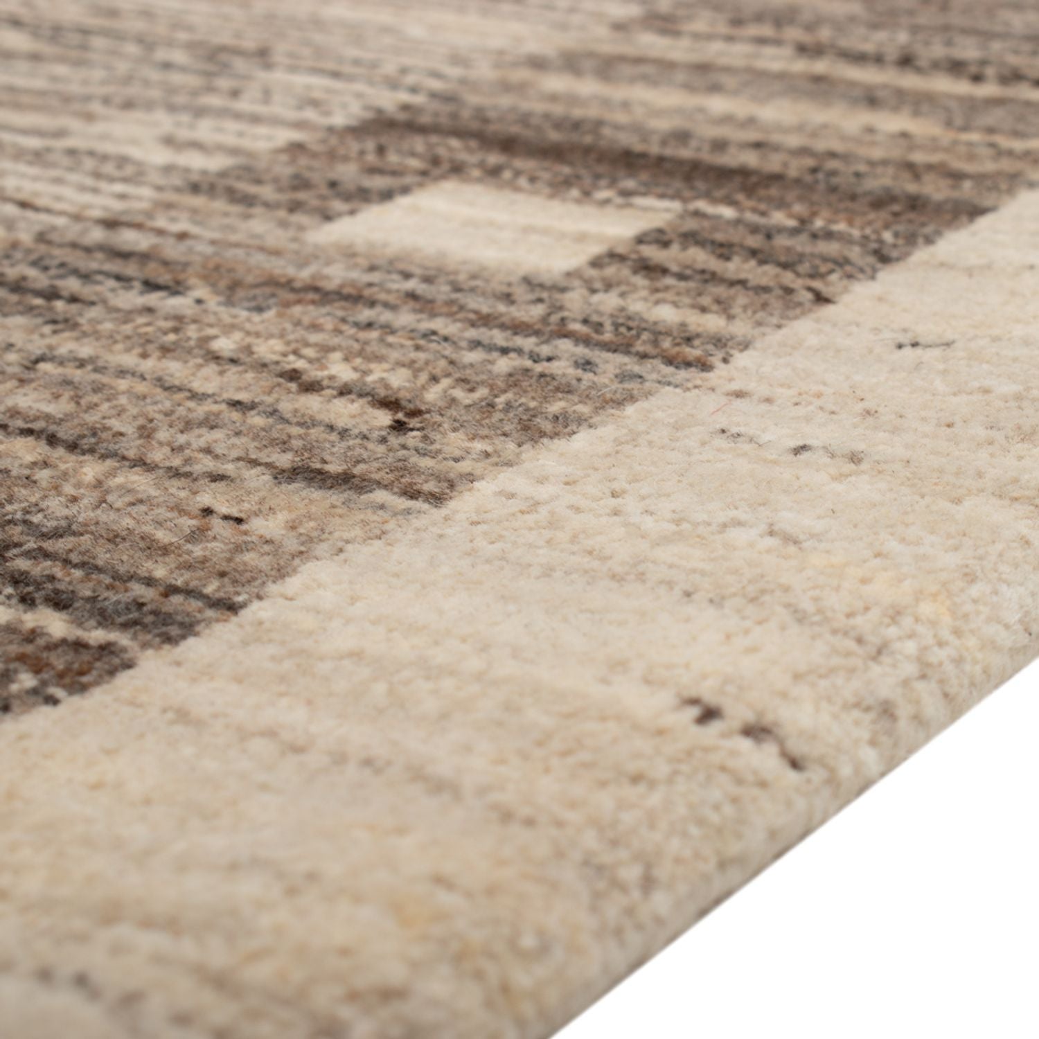 Alfombra Gabbeh - Persa - 122 x 76 cm - natural