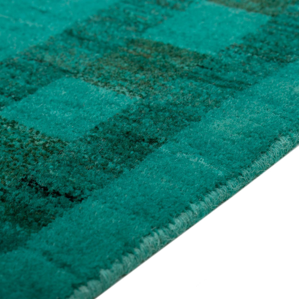 Alfombra Ziegler - Moderna - Vintage/revestido - 125 x 79 cm - verde