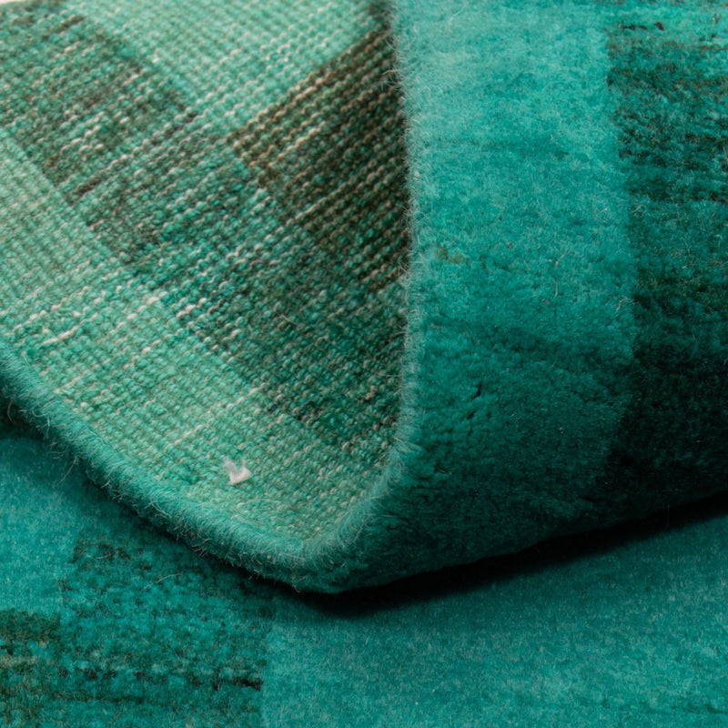 Alfombra Ziegler - Moderna - Vintage/revestido - 125 x 79 cm - verde