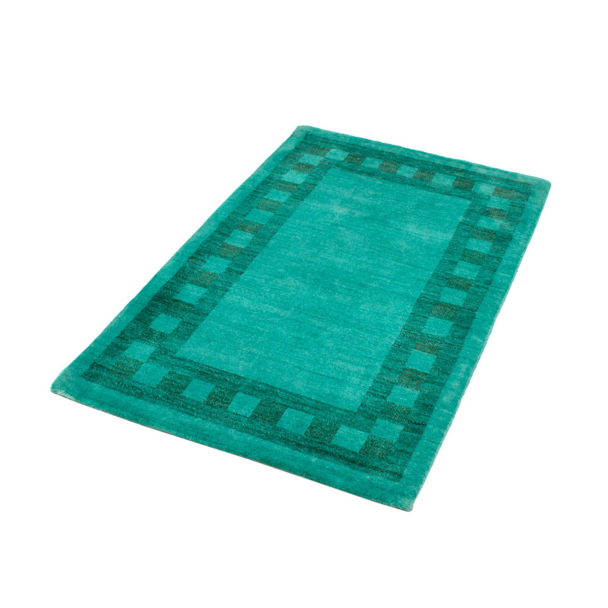 Alfombra Ziegler - Moderna - Vintage/revestido - 125 x 79 cm - verde