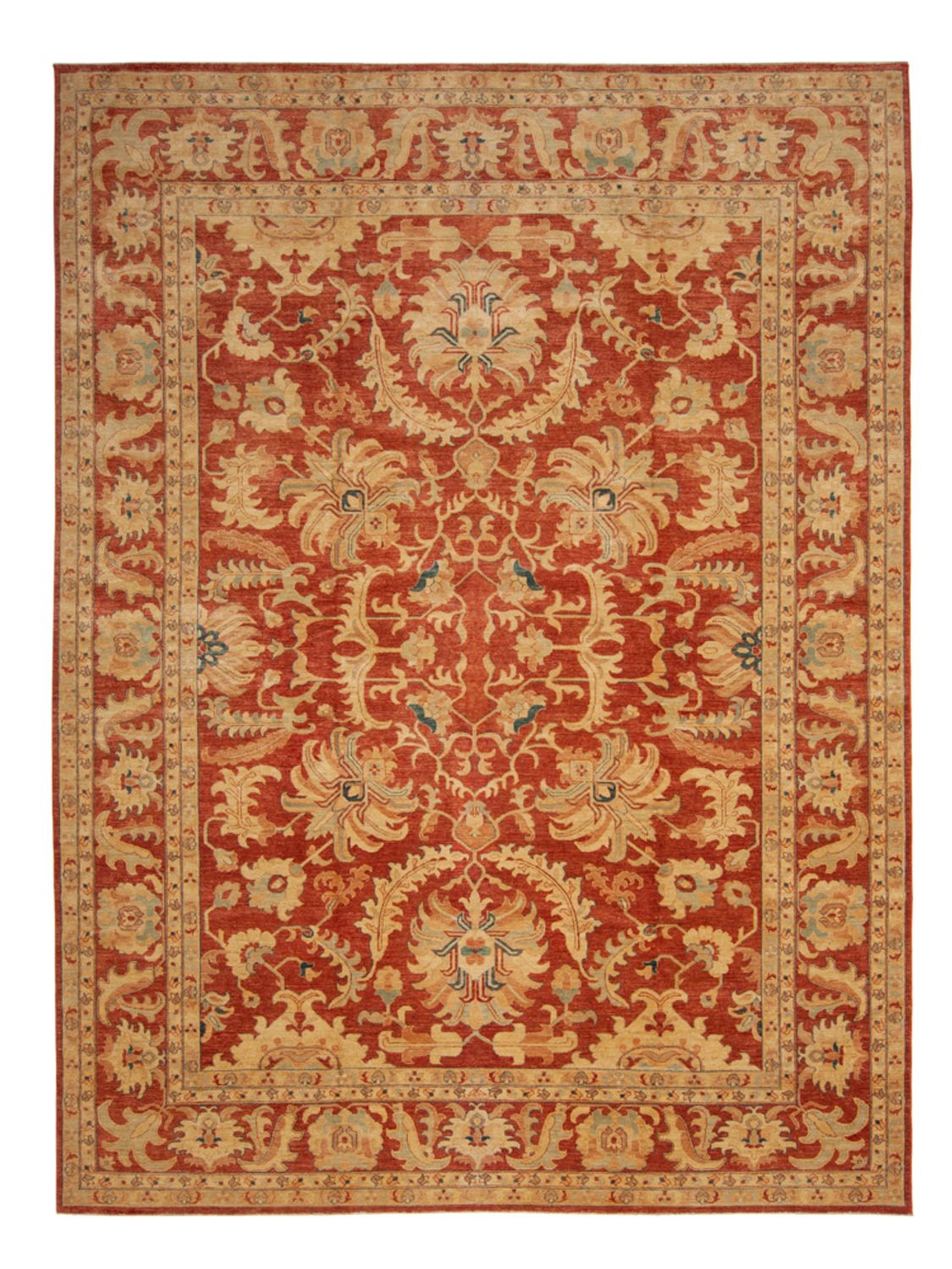 Alfombra Ziegler - 465 x 337 cm - rojo
