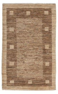 Alfombra Gabbeh - Persa - 126 x 77 cm - natural