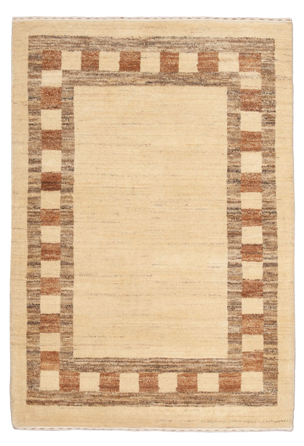 Alfombra Gabbeh - Persa - 123 x 80 cm - beige