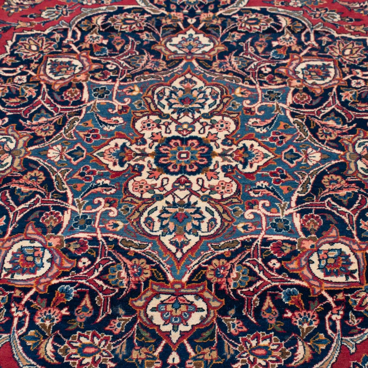 Alfombra persa - Keshan - 467 x 328 cm - rojo