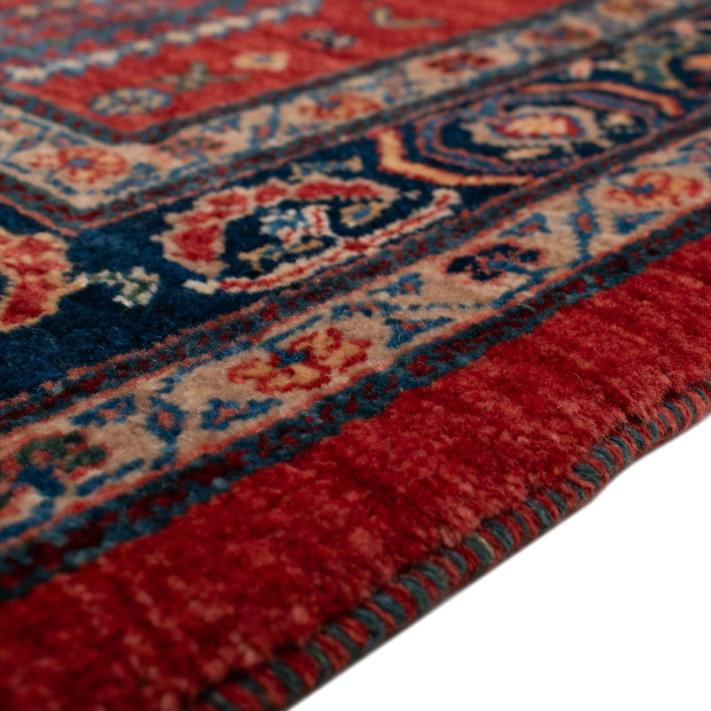 Alfombra Gabbeh - Persa Kashkuli - 120 x 85 cm - rojo
