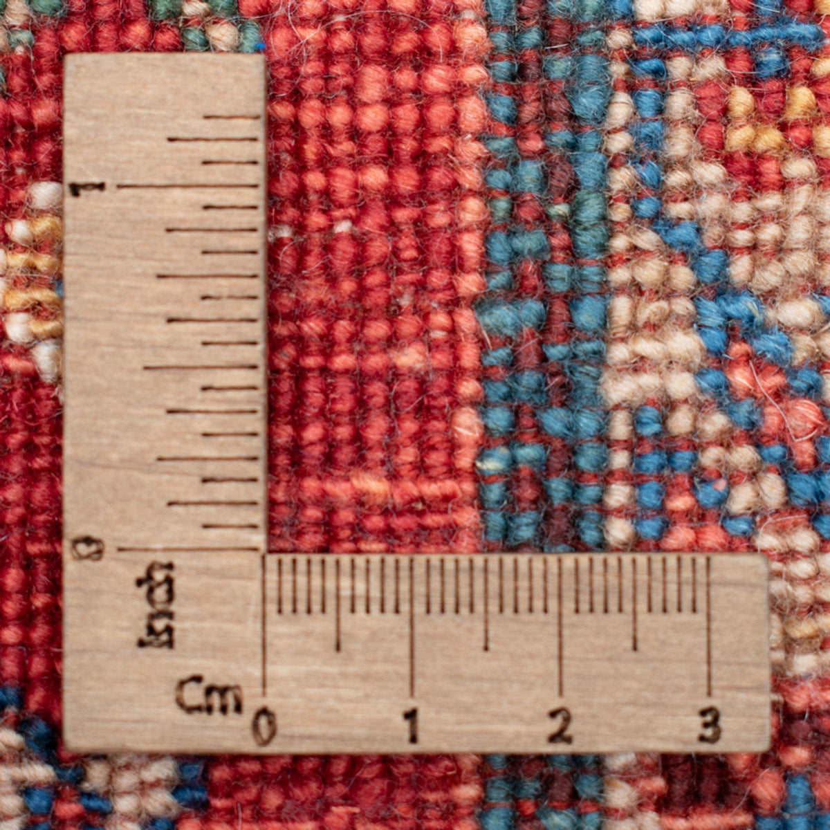 Alfombra Gabbeh - Persa Kashkuli - 120 x 85 cm - rojo