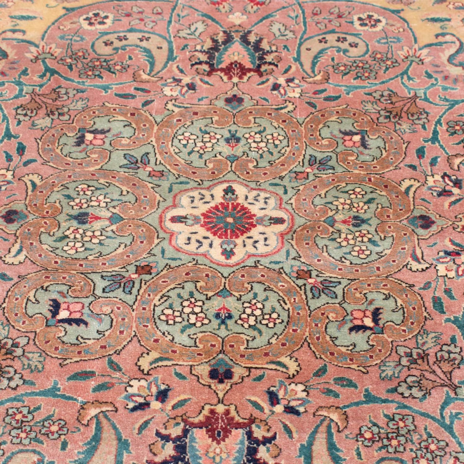Alfombra Persa - Tabriz - Real - 486 x 350 cm - beige