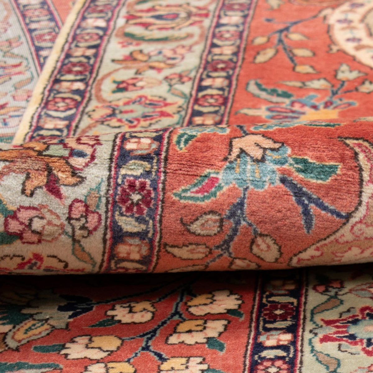 Alfombra Persa - Tabriz - Real - 486 x 350 cm - beige