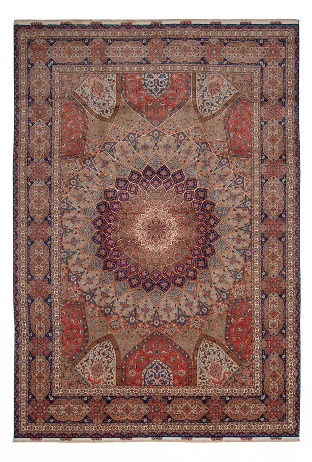 Alfombra Persa - Tabriz - Real - 498 x 344 cm - multicolor