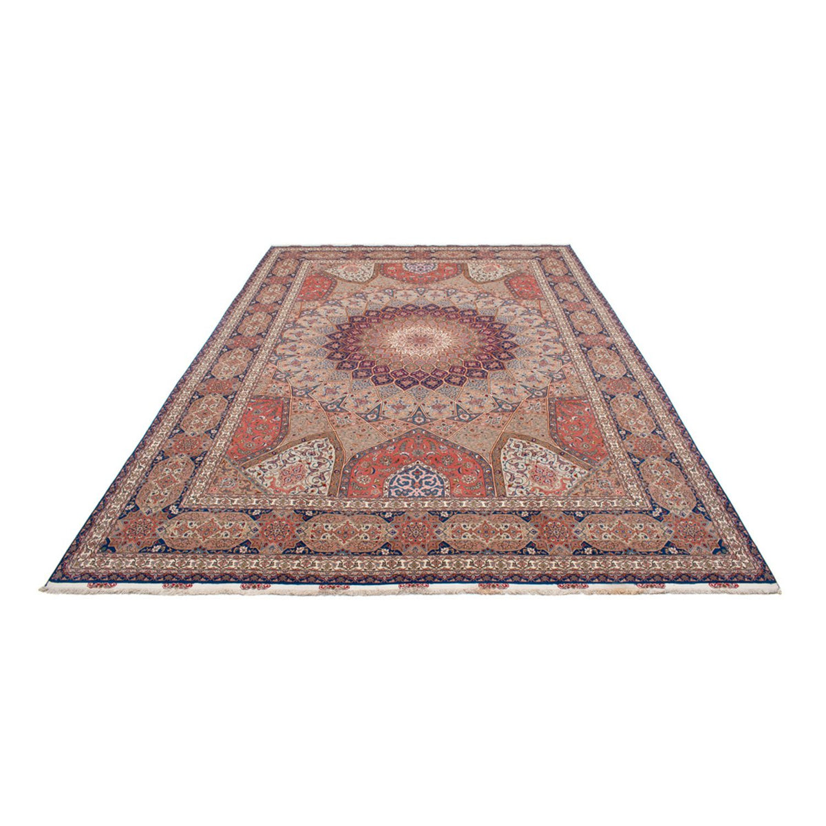Alfombra Persa - Tabriz - Real - 498 x 344 cm - multicolor
