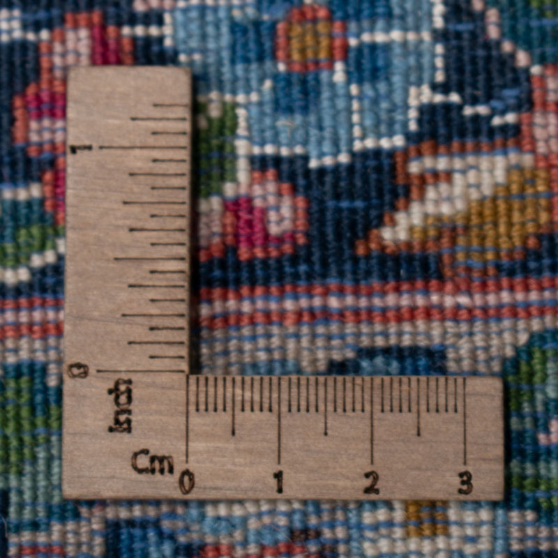 Alfombra persa - Real - 494 x 345 cm - azul
