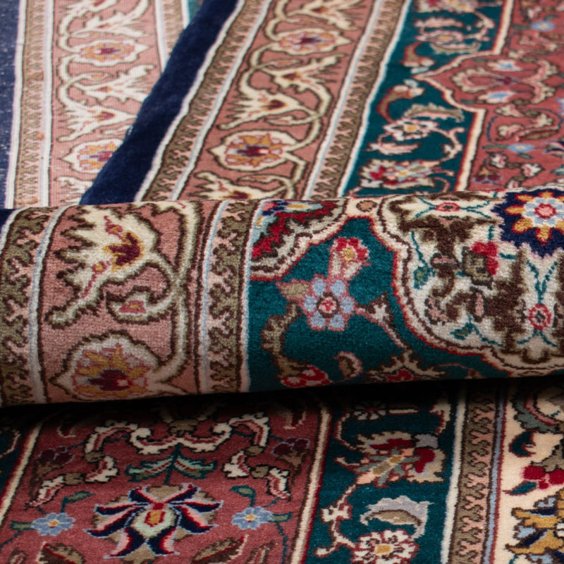 Alfombra Persa - Tabriz - Real - 517 x 352 cm - azul oscuro