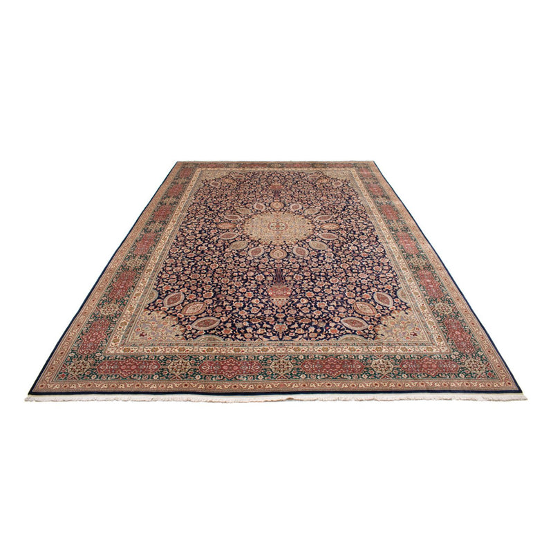 Alfombra Persa - Tabriz - Real - 517 x 352 cm - azul oscuro