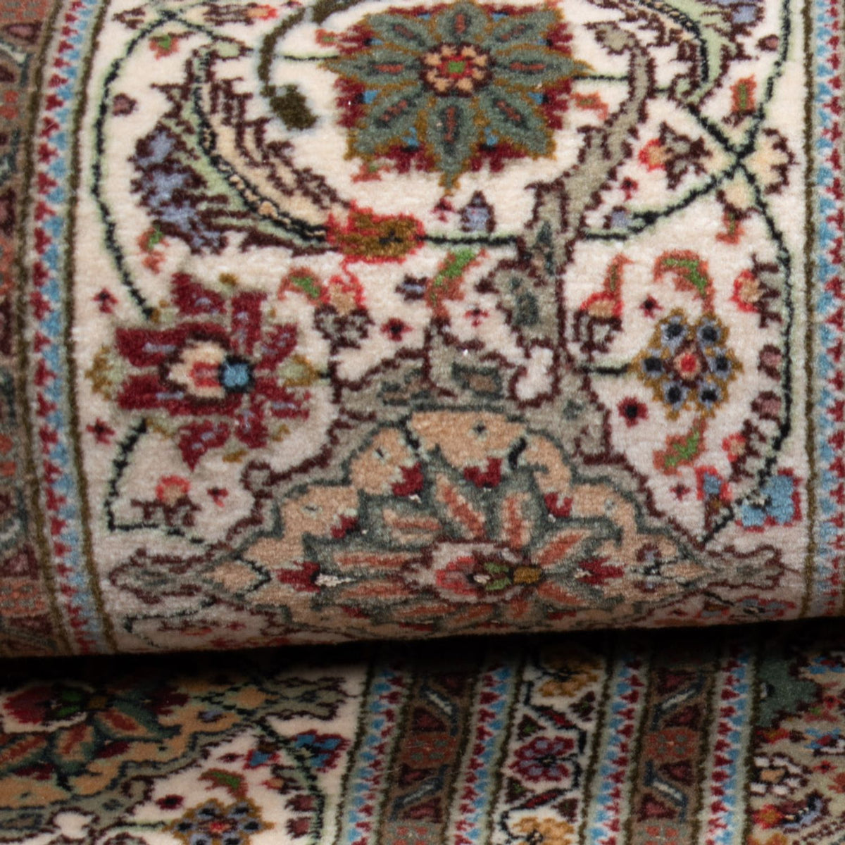 Alfombra Persa - Tabriz - Real - 600 x 200 cm - rojo