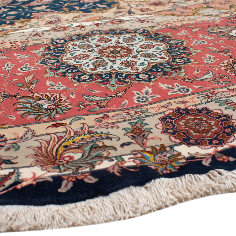 Alfombra Persa - Tabriz - Prima redondo  - 500 x 500 cm - azul