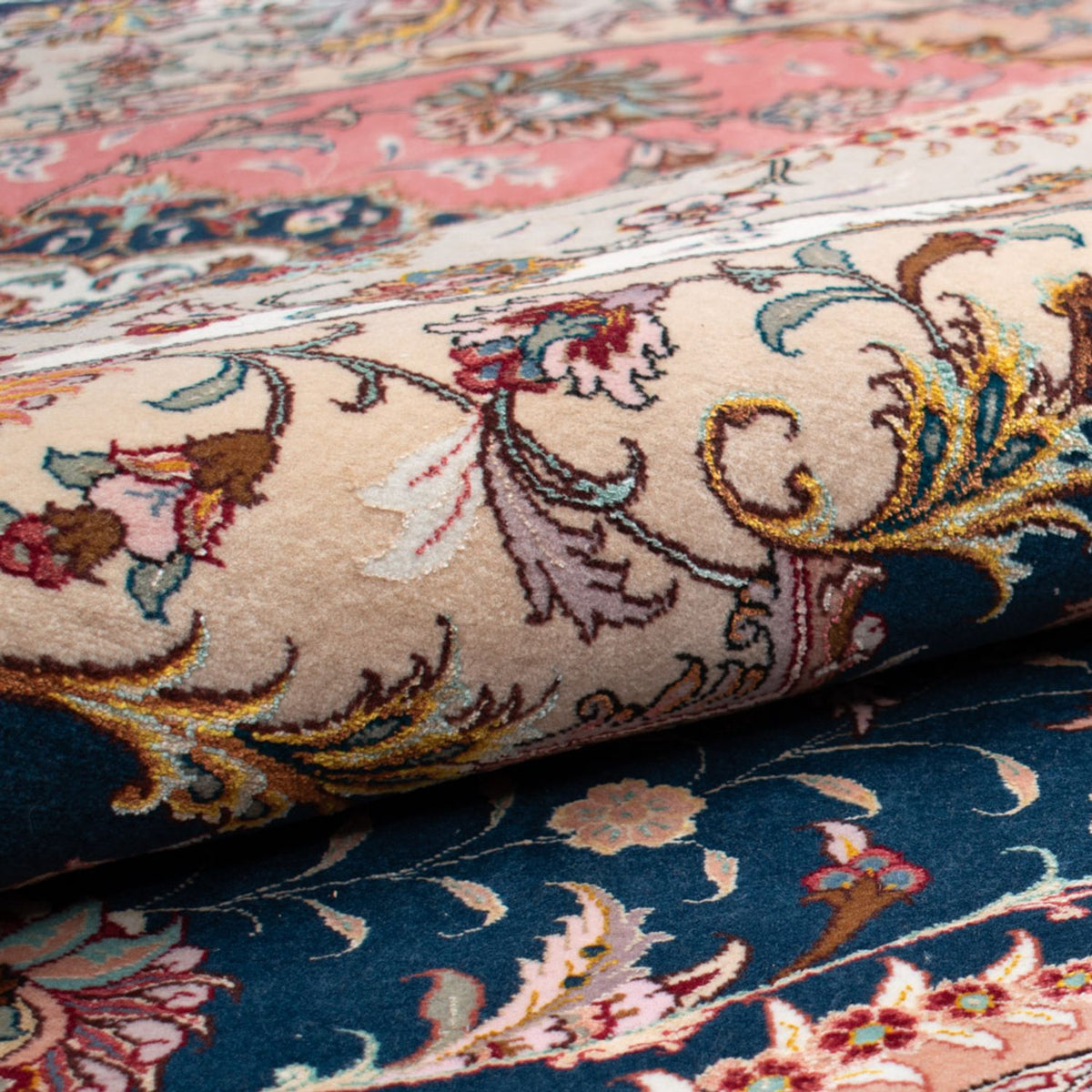 Alfombra Persa - Tabriz - Prima redondo  - 500 x 500 cm - azul