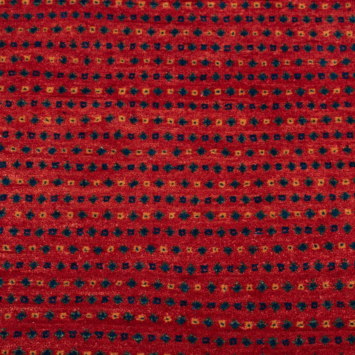 Alfombra Gabbeh - Loribaft Persa - 136 x 82 cm - rojo