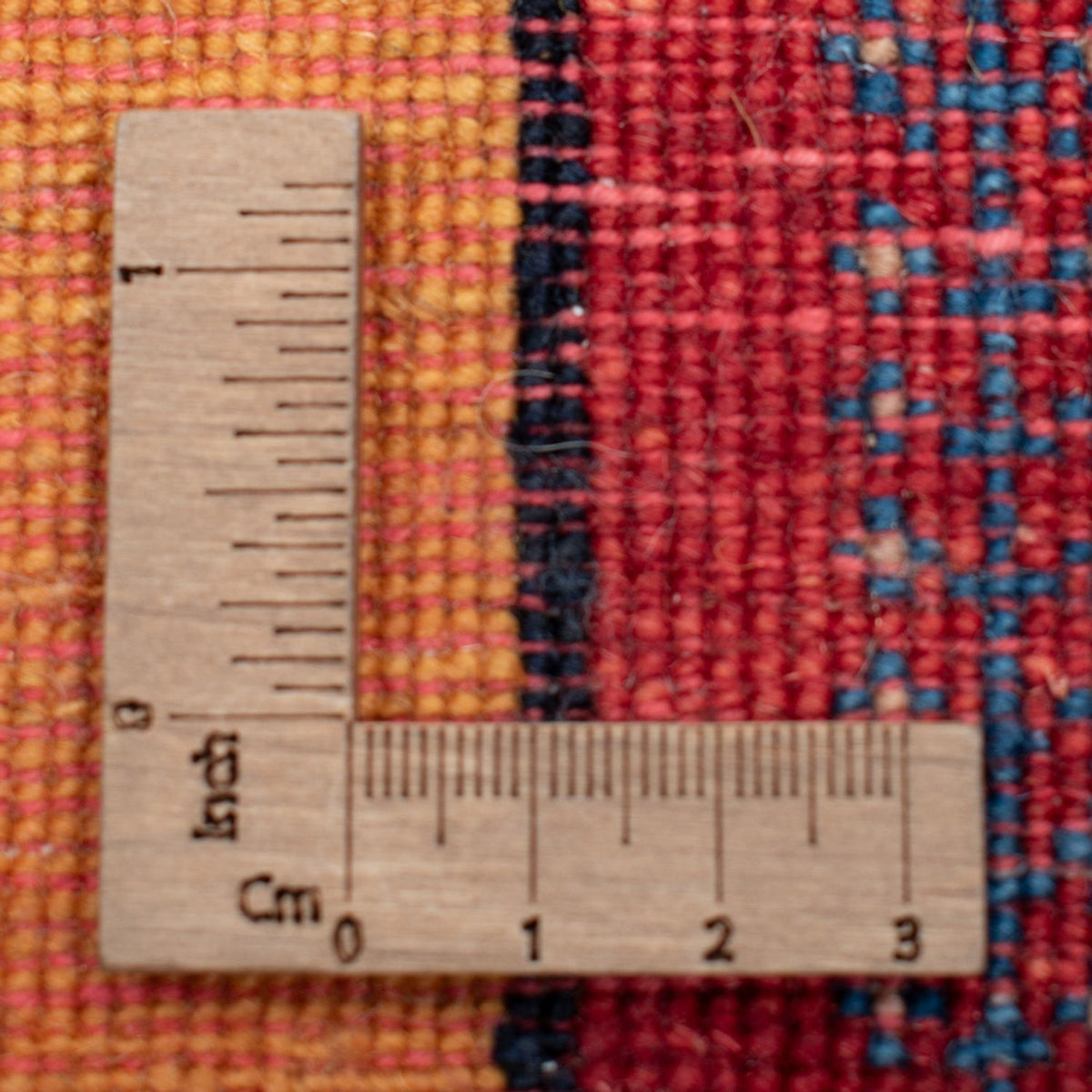 Alfombra Gabbeh - Loribaft Persa - 118 x 84 cm - oro