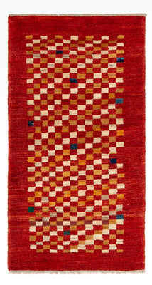 Alfombra Gabbeh - Loribaft Persa - 140 x 72 cm - multicolor
