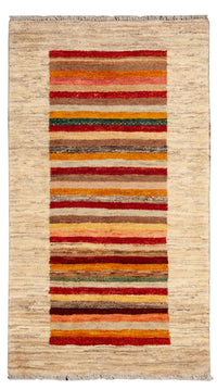 Alfombra Gabbeh - Loribaft Persa - 137 x 74 cm - multicolor