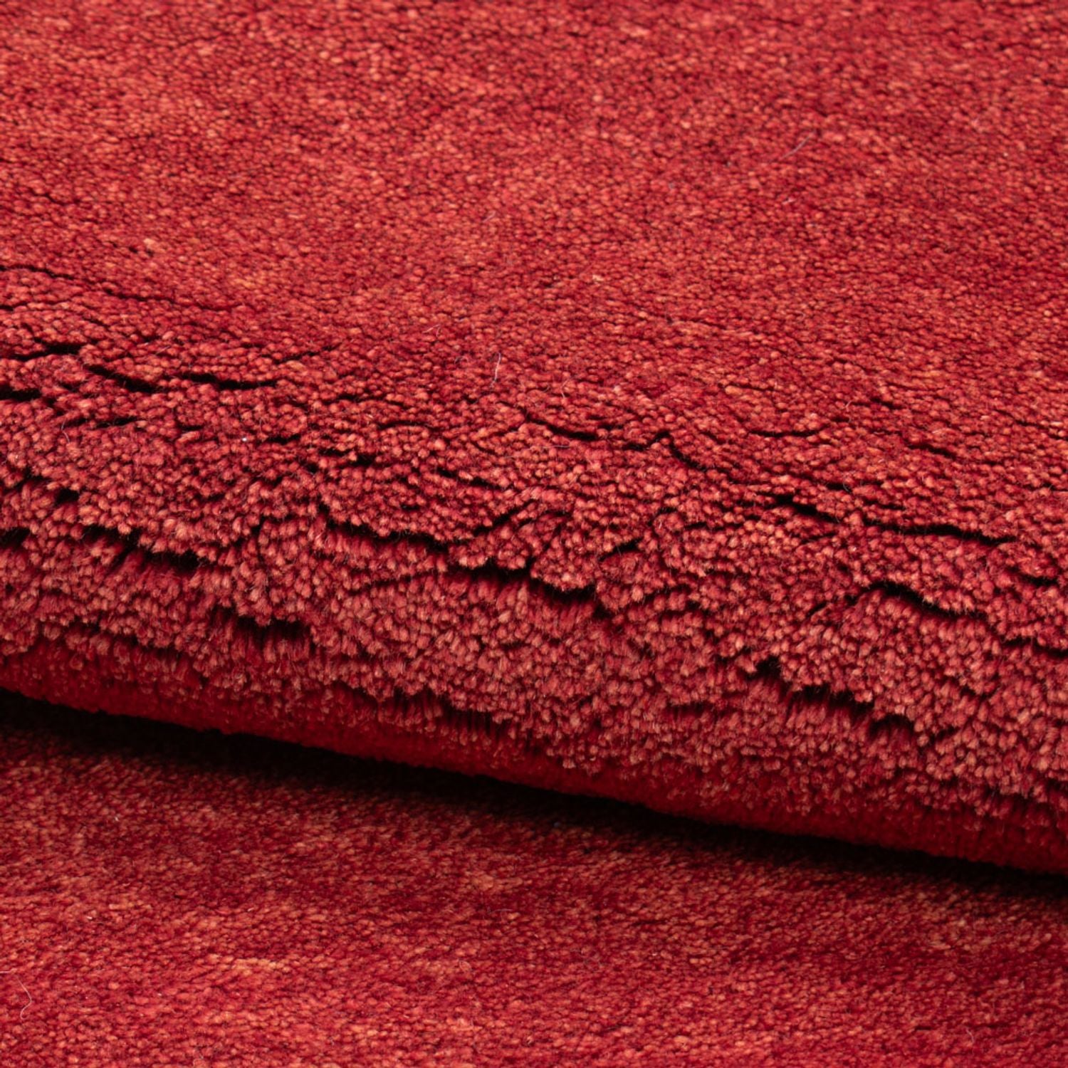 Alfombra Gabbeh - Loribaft Persa - 125 x 82 cm - rojo