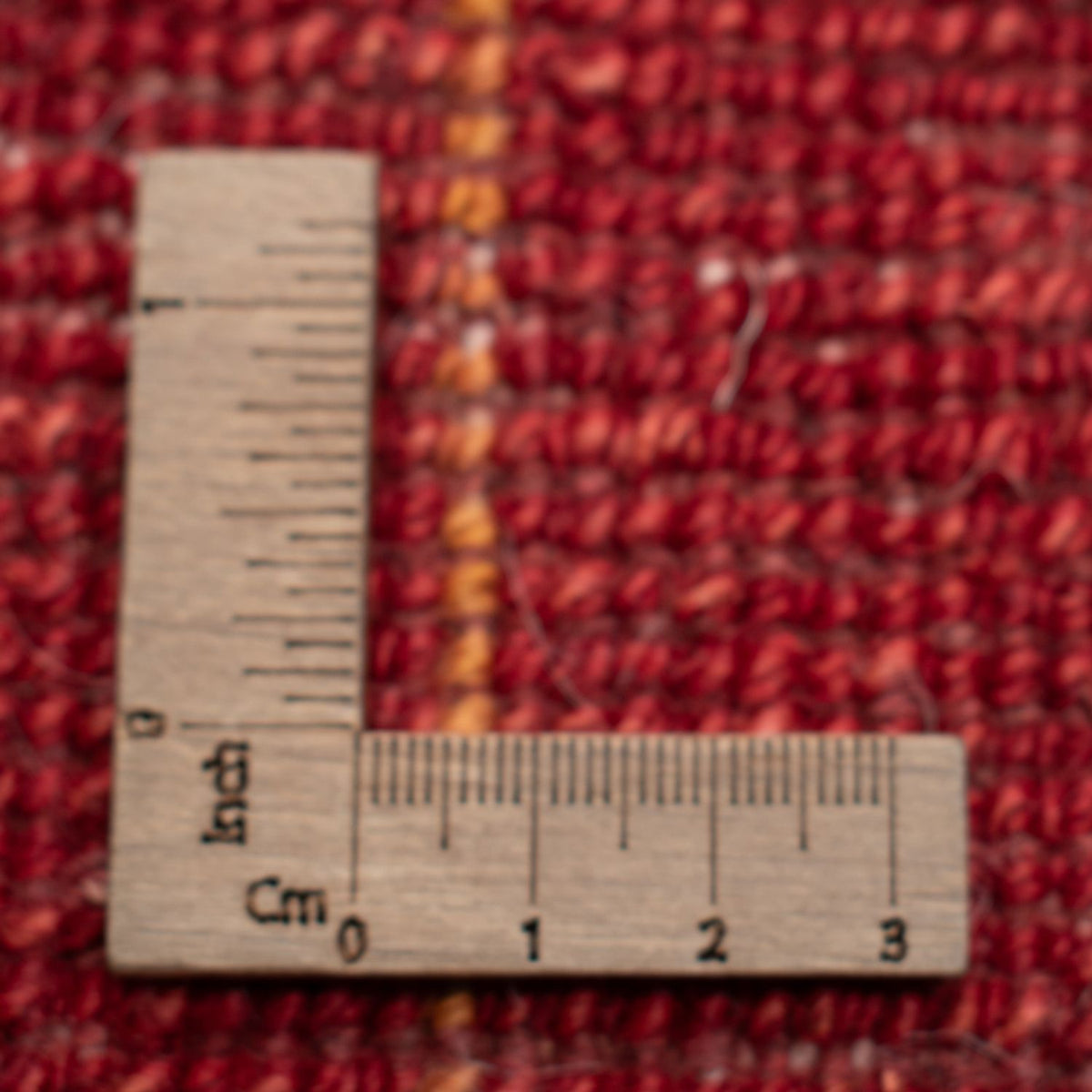 Alfombra Gabbeh - Loribaft Persa - 126 x 85 cm - rojo