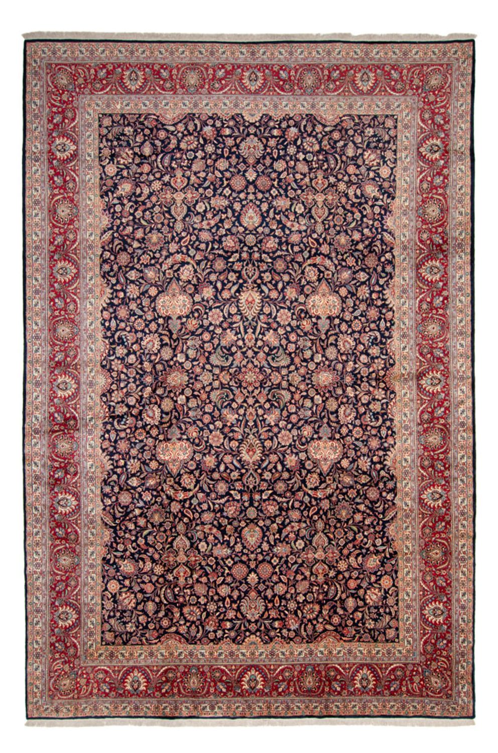 Alfombra persa - Clásica - 503 x 342 cm - azul oscuro