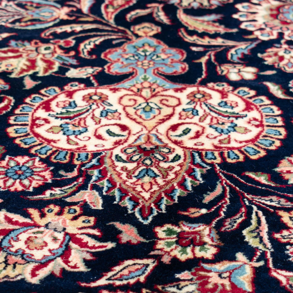 Alfombra persa - Clásica - 503 x 342 cm - azul oscuro