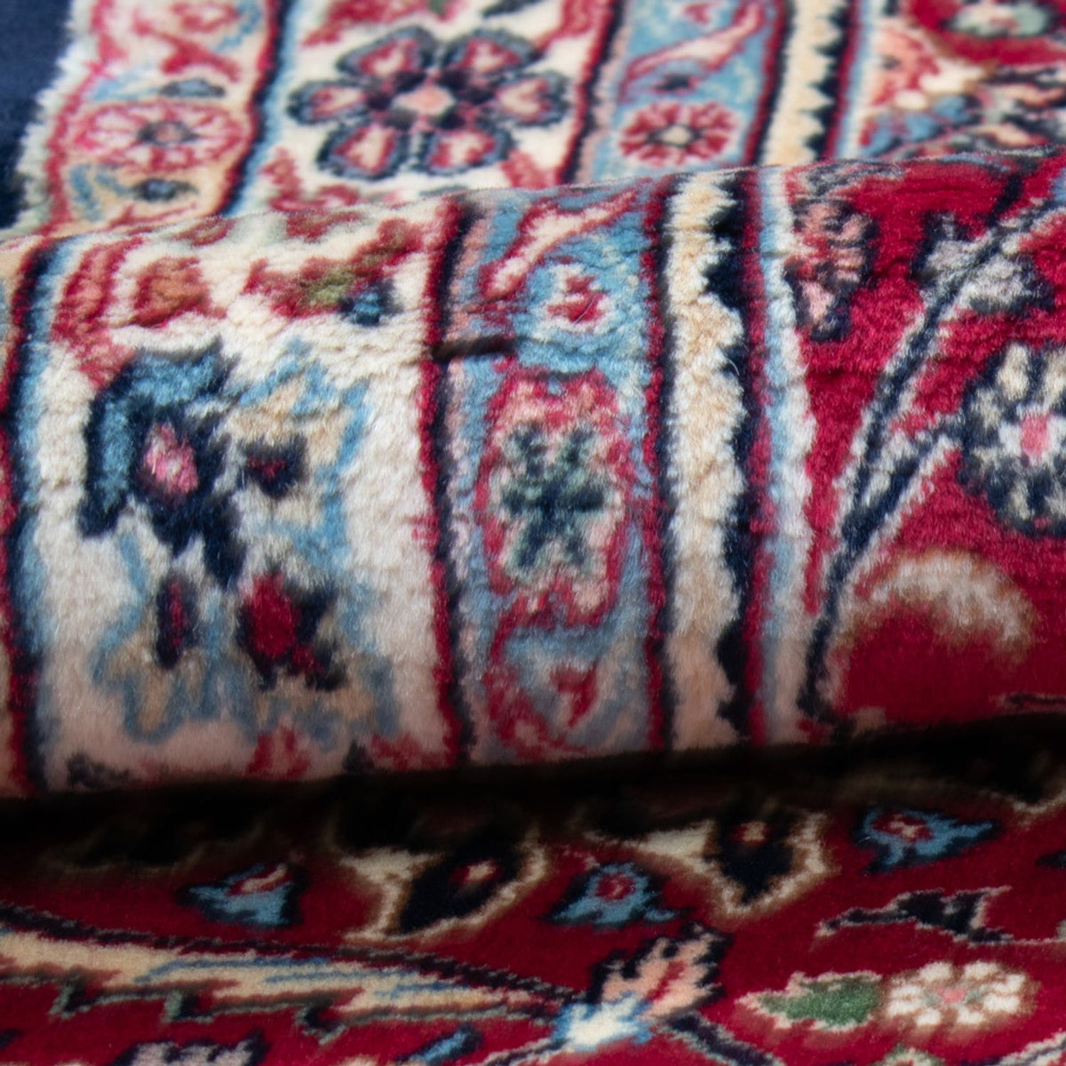 Alfombra persa - Clásica - 503 x 342 cm - azul oscuro