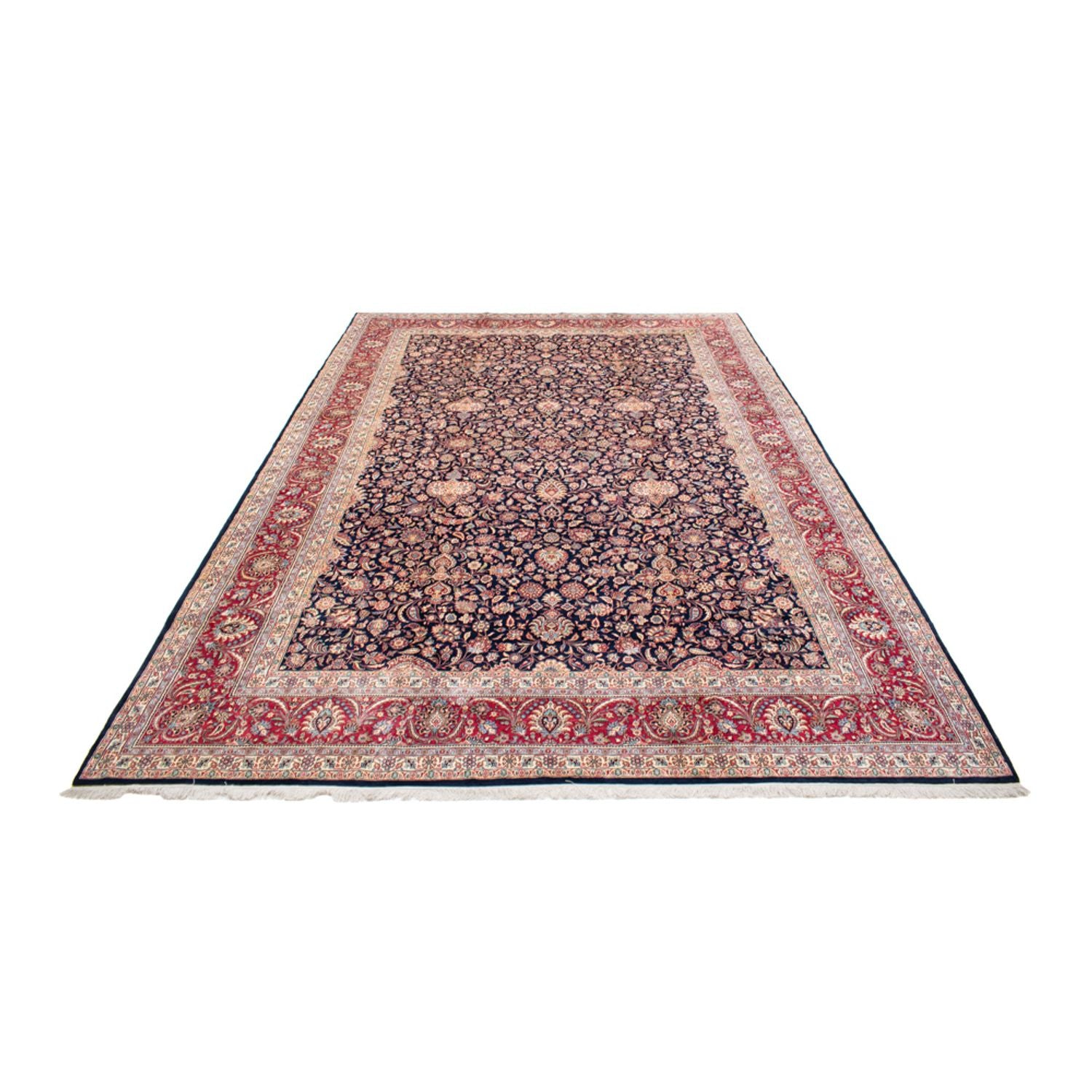 Alfombra persa - Clásica - 503 x 342 cm - azul oscuro