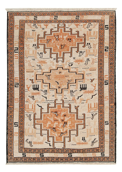 Kilim de seda Alfombra 71x100cm
