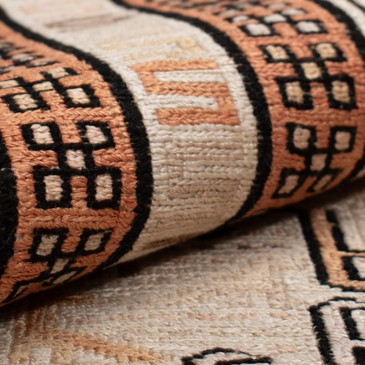 Alfombra Kelim - Oriental - 103 x 62 cm - beige