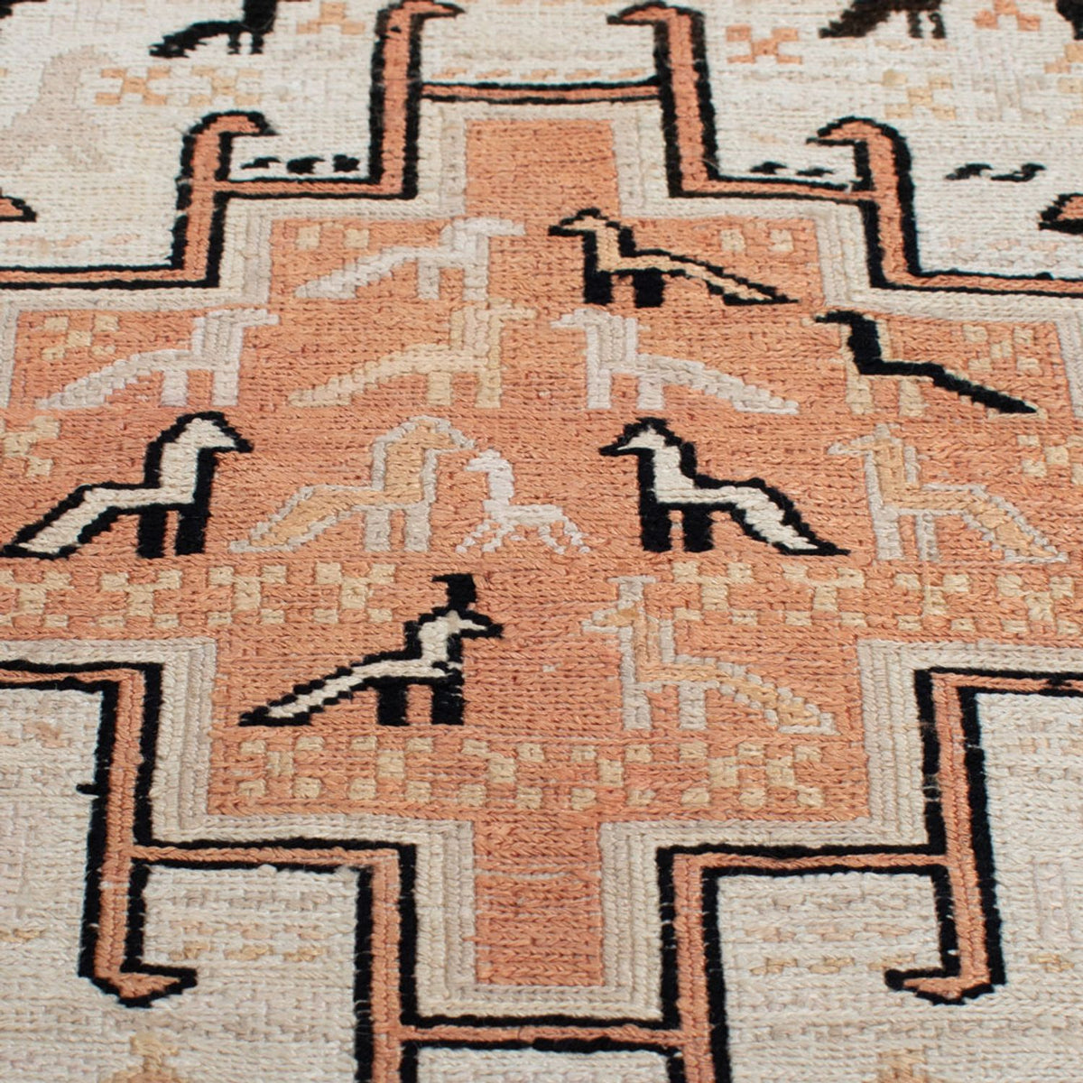 Alfombra Kelim - Oriental - 101 x 65 cm - beige