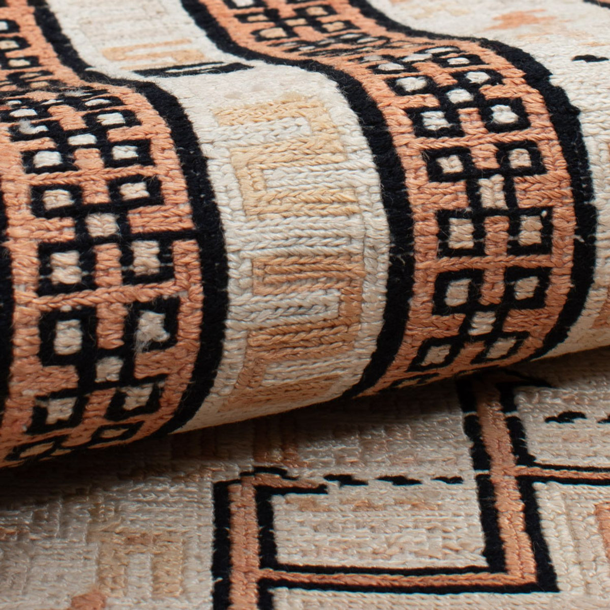 Alfombra Kelim - Oriental - 101 x 65 cm - beige