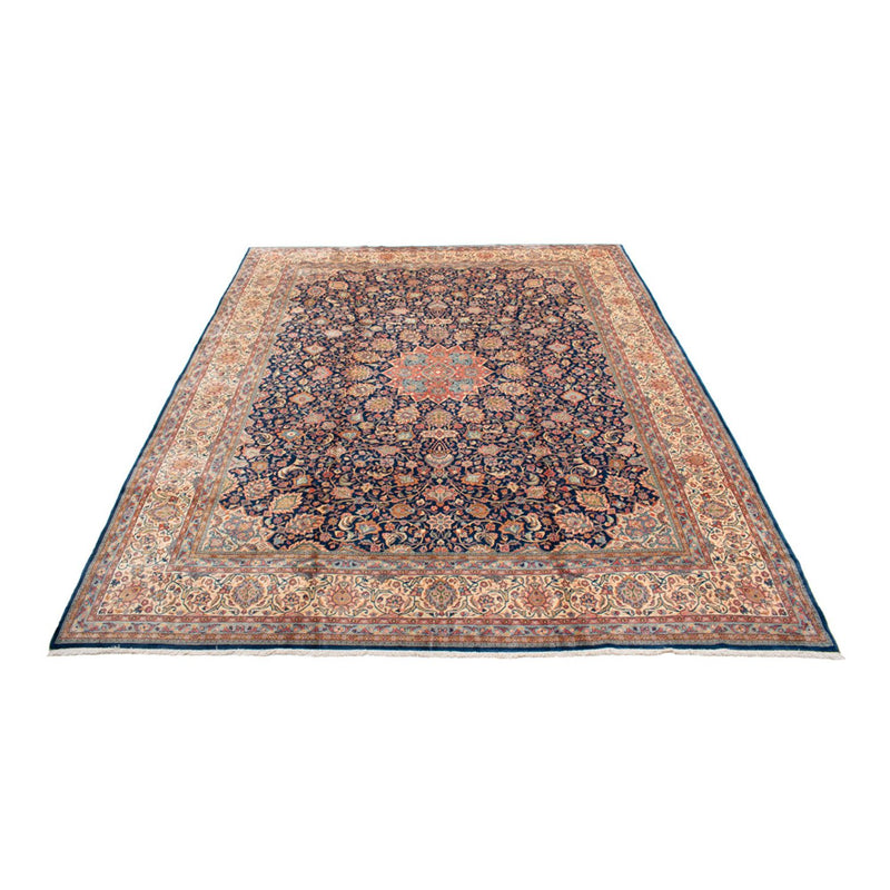 Alfombra persa - Clásica - 430 x 348 cm - azul oscuro